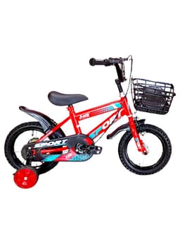 Bicicleta Aro 12 Infantil Sport Roja