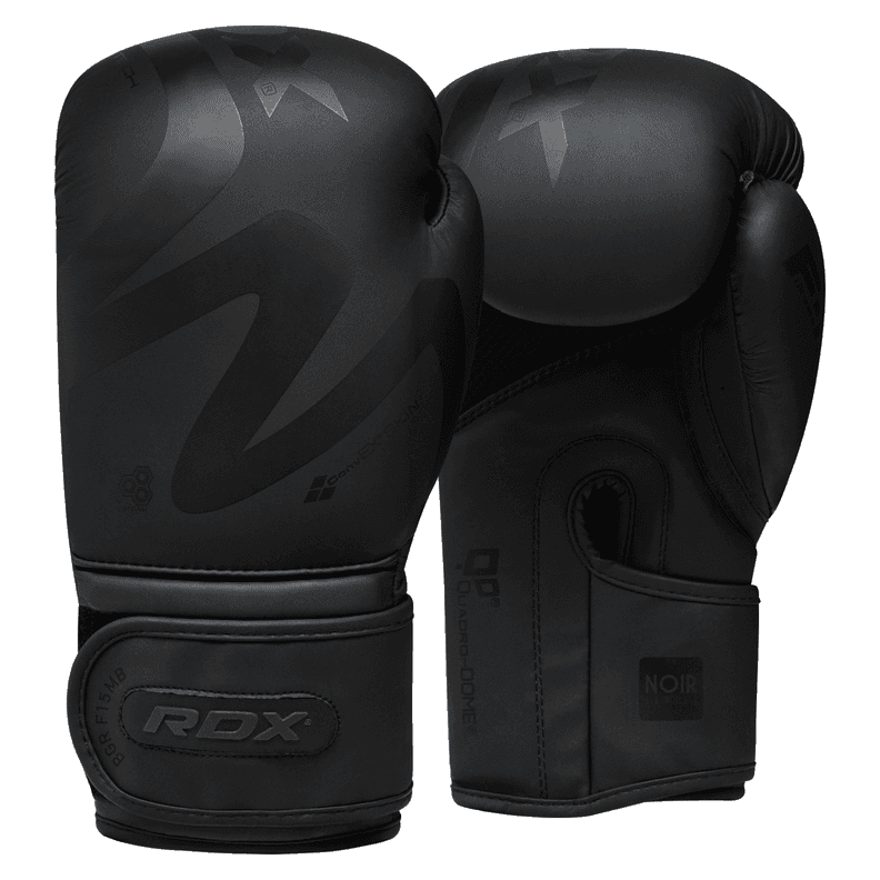Guantes De Boxeo Entrenamiento RDX F15 Negro 10 oz