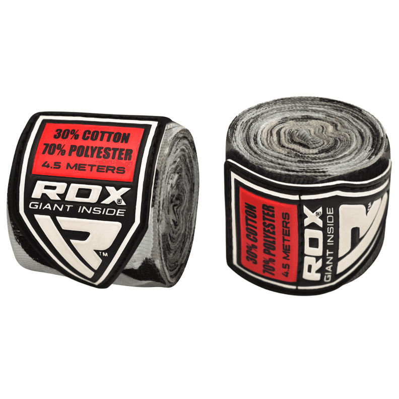 Vendas de Boxeo Profesionales RDX Gris