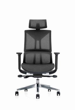 Silla Gerencial Premium de Oficina Serena Negro