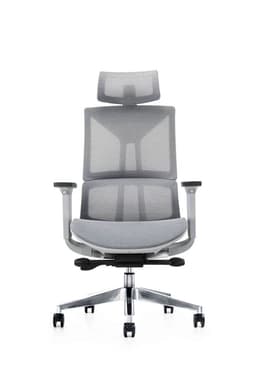 Silla Gerencial Premium de Oficina Serena Gris