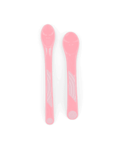 Cucharas De Alimentacion Bebe 4m+ (set De 2unid) Color Rosado