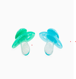 Set De 2 Chupetes 0 A 6m Twistshake Azul-Verde 0 a 6 Meses