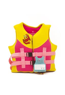 Salvavidas de nina de Cangrejo Kayak Rosado 8