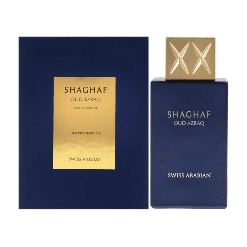 Perfume Shaghaf Oud Azraq EDP 75 ml Swiss Arabian