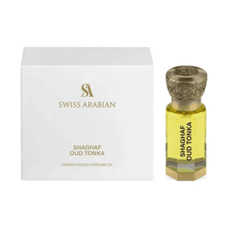 Perfume Shaghaf Oud Tonka Concentrated Perfume Oil 12 ml Swiss Arabian