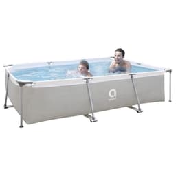 Piscina estructural rectangular 300x207x65 Gris