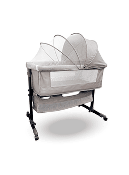 Cuna Colecho color Beige Cafe Claro