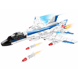 Avion de Combate Armable 328 Piezas J 15 Flying Shark