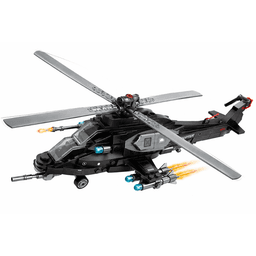 Helic ptero Militar Armable 300 Piezas Military Helicopter K2062 STEM