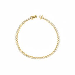 PULSERA TENNIS DIAMANTES ORO AMARILLO 18K