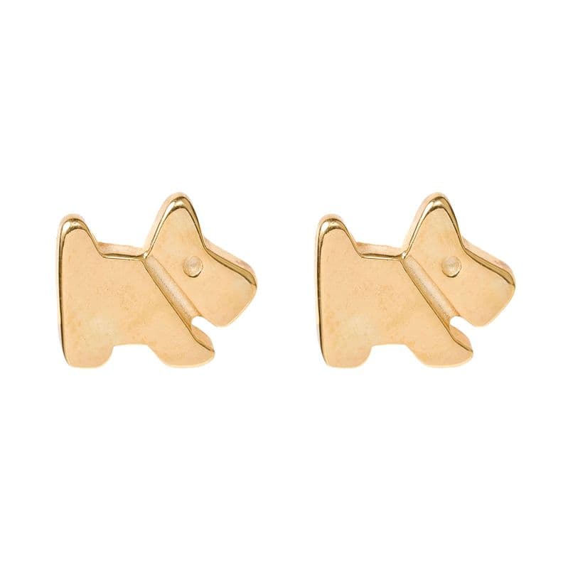 AROS PERRITO PLATA VERMEIL