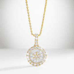 Collar Oro Sophia Baguette Y Brillantes