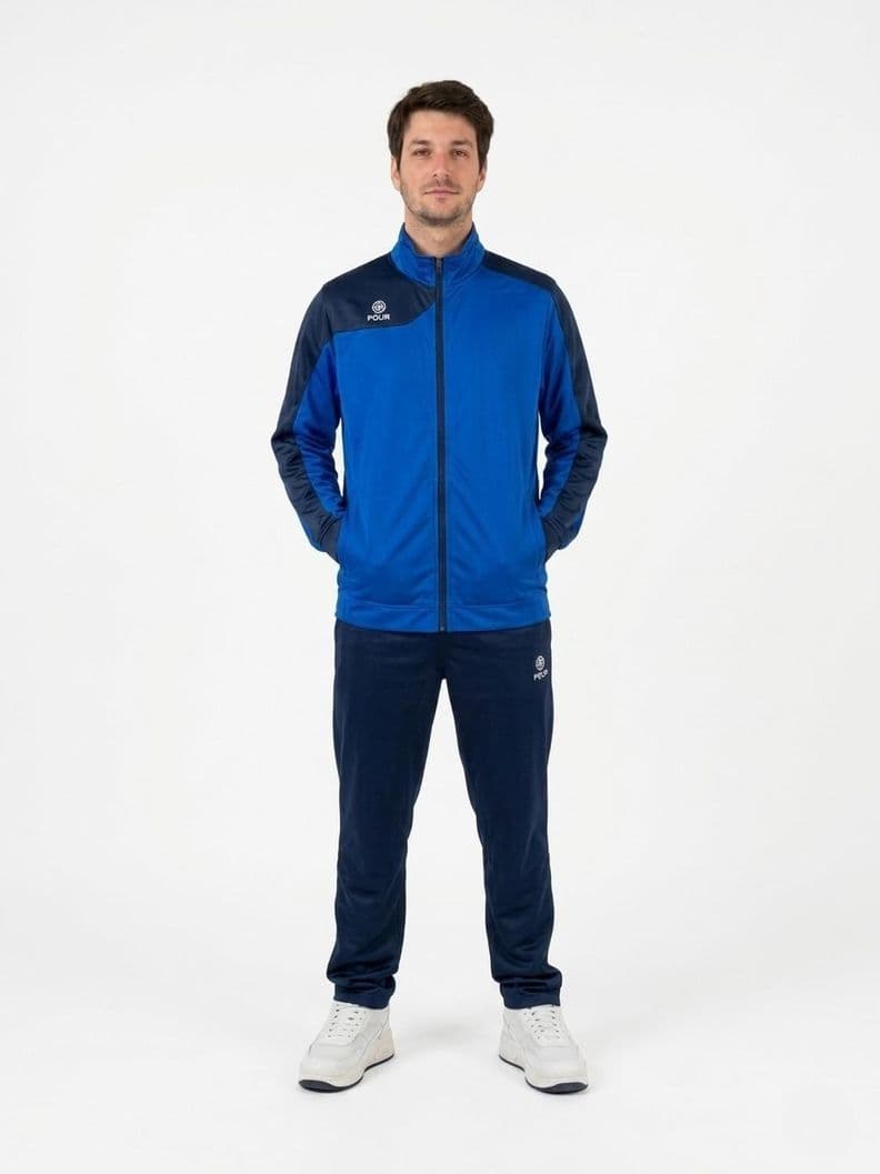 Buzo Deportivo Four Monaco Azul Rey/Marino - Talla L