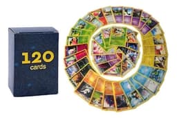 Lote De 120 Cartas Pokemon Originales Incluye 5 Holograficas Azul