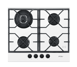 Encimera a gas FDV Signature white 60 4Q GN Blanco
