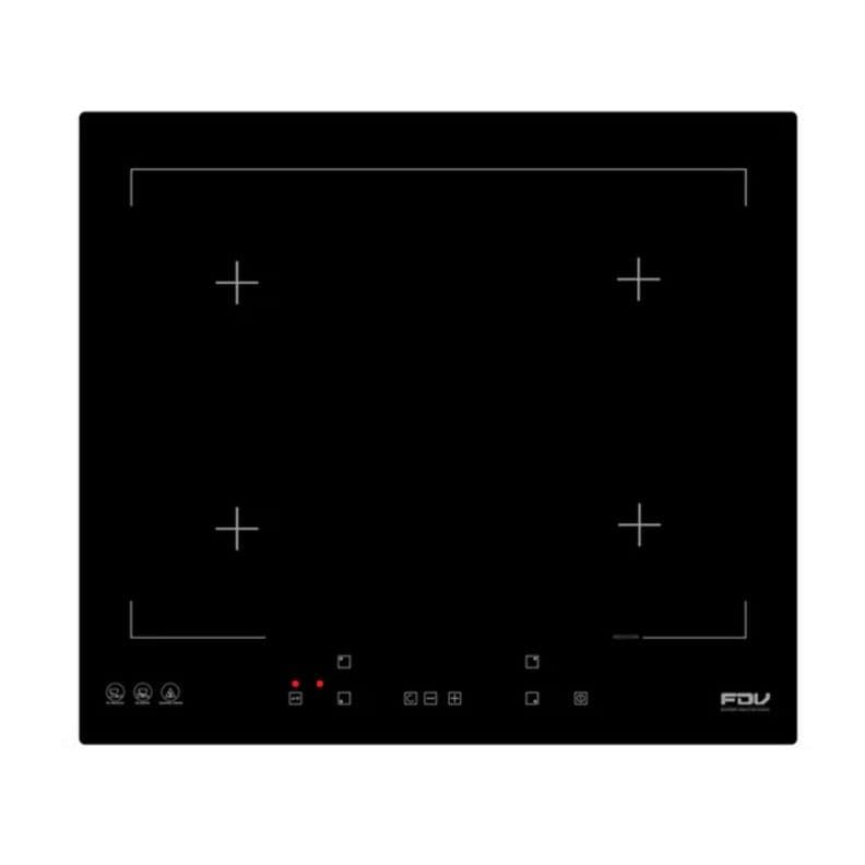 Encimera de Induccion Magno 4 Quemadores 60 cm FDV Negro