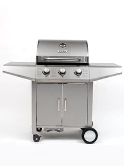 Parrilla gas FDV Essence 3Q Acero