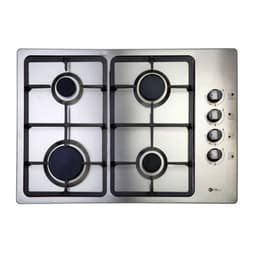 Encimera Gas Licuado Kubli Neu 4q Acero