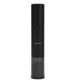 Set Abridor de vinos y bomba al vacio 2 en 1 + 2 Tapones Negro