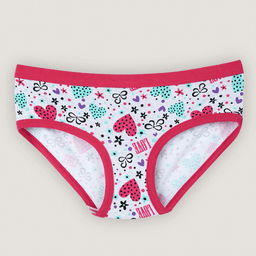 Calzon Cuadro Nina Estampado Gris 12