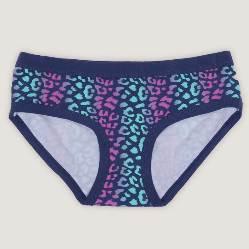 Calzon Cuadro Nina Estampado Azul Oscuro 10