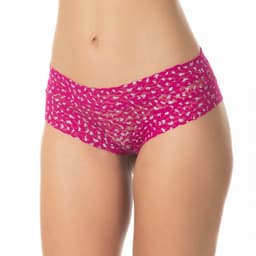 Pantaleta Encaje Plateados | Sensualidad y Comodidad Rojo S