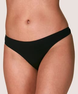 Calzon colaless Algodon bajo sin costura Mujer LADY GENNY Negro XL