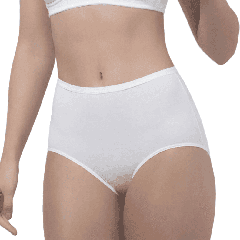 Calzon Algodon Retro Blanco XL