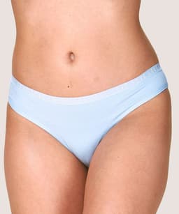 CALZON BAJO Bikini Algodon Mujer LADY GENNY Celeste S