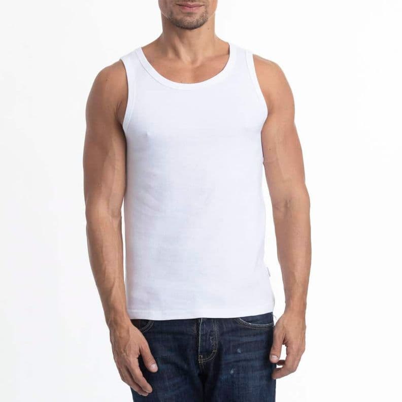 Camiseta Algodon Hombre | Comodidad Superior Blanco S