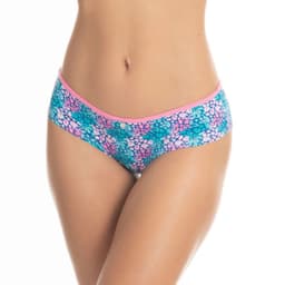 Calzon BAJO Poliamida Estampado Mujer LADY GENNY Rosado M