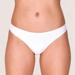 Calzon Tanga Bajo Algodon Estampado Mujer LADY GENNY Blanco L