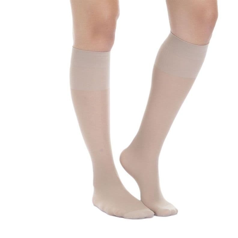 Media Pantalon Compresion Beige