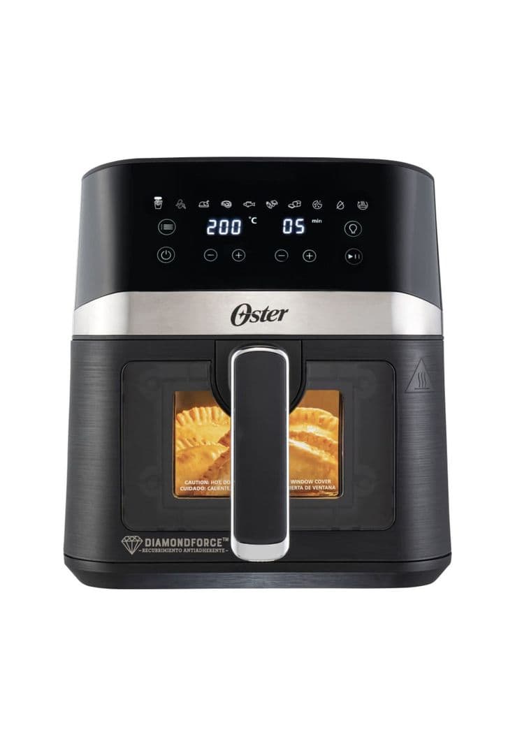 Oster Freidora de Aire Digital 4L Recubrimiento DiamondForce Negro