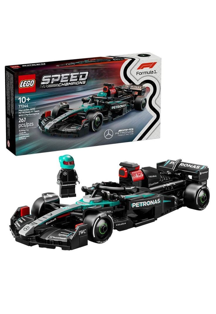 LEGO Speed Champions Auto de Carreras Mercedes-AMG F1 W15 - 77244 Amarillo