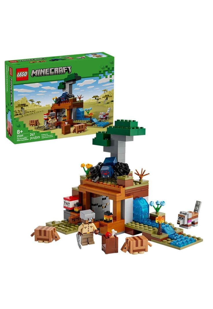 LEGO Minecraft - La Expedicion a La Mina del Armadillo - 21269 Amarillo