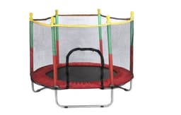 CAMA ELASTICA TRAMPOLIN SALTARINA ROJA