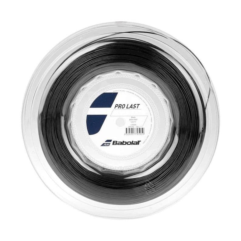 CUERDA DE TENIS BABOLAT PRO LAST BLACK 200M Negro