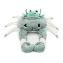 Peluche Cangrejo Cassecou Mama y Bebe - Menta Verde Claro