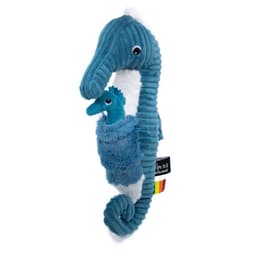 Peluche Caballito de Mar Papadou Papa y Bebe - Azul