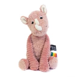 Peluche Rinoceronte Grobisou - Rosa Rosado