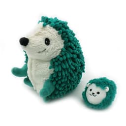 Peluche Erizo Piktou Mama y Bebe - Verde