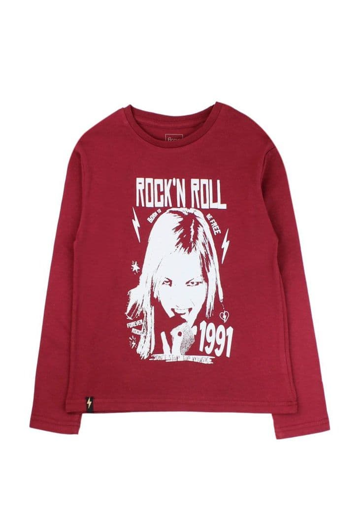 Polera kids nina liberty 272 Burdeo 2