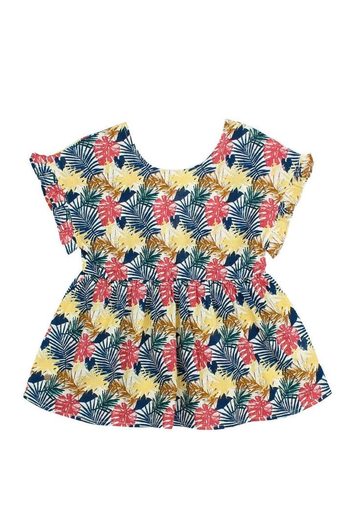 Blusa jr nina earth 397 Blanco 8 anos