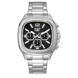 RELOJ CAT AV.143.11.131 AXIS CRONO PLATEADO NEGRO HOMBRE