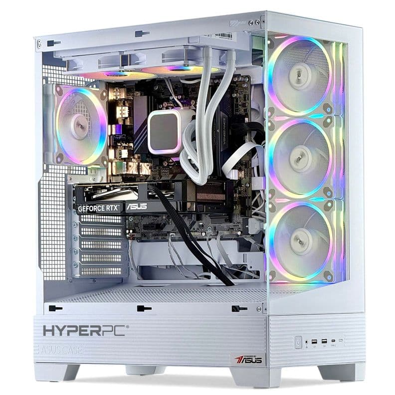 PC GAMER Blanco INTEL Core i5 14600K 32Gb DDR5 2Tb RX9060 XT 16Gb