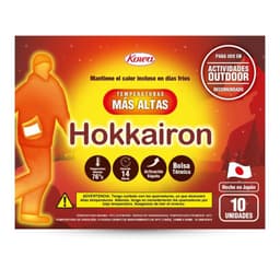 Hokkairon Bolsa Termica Temperaturas mas Altas 10 Uni Blanco