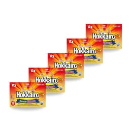 PACK X5 (50 Uni) Hokkairo Mini Bolsa Termica Para Guantes Blanco