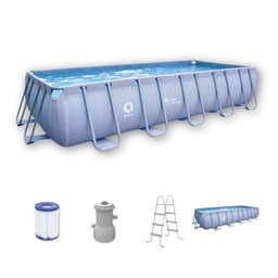 Piscina Estructural Rectangular 5.4x2.5x1.0 m |13m3 Gris